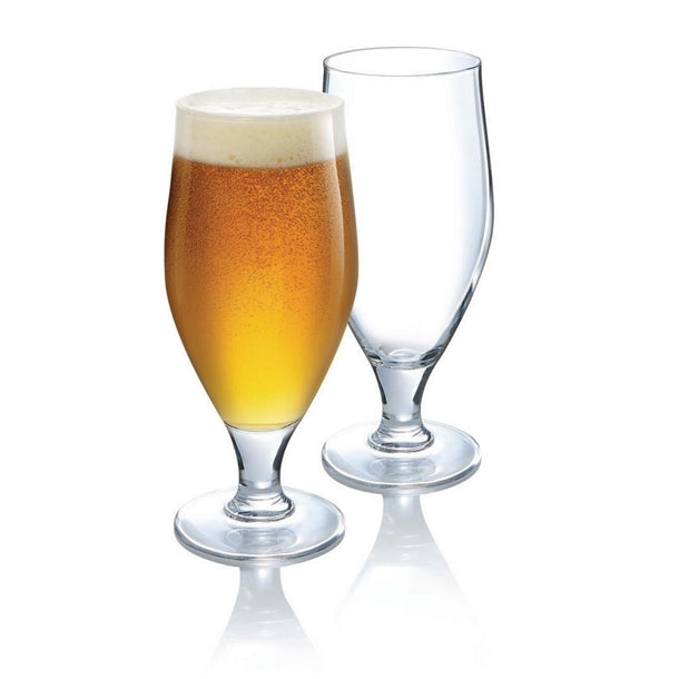 Arcoroc Cervoise Stem Beer Glasses 320ml LUKCA-NI 1/2pt (24 Pack)