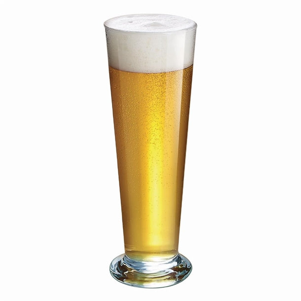 Arcoroc Linz Pilsner Glasses 390ml LUKCA-NI 1/2pt (24 Pack)