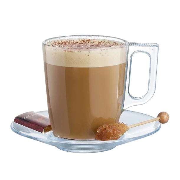 Luminarc Nuevo Voluto Mugs 250ml (6 Pack)