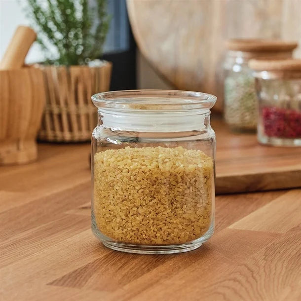 Luminarc Pure Jars with Glasses Lids 750ml (6 Pack)