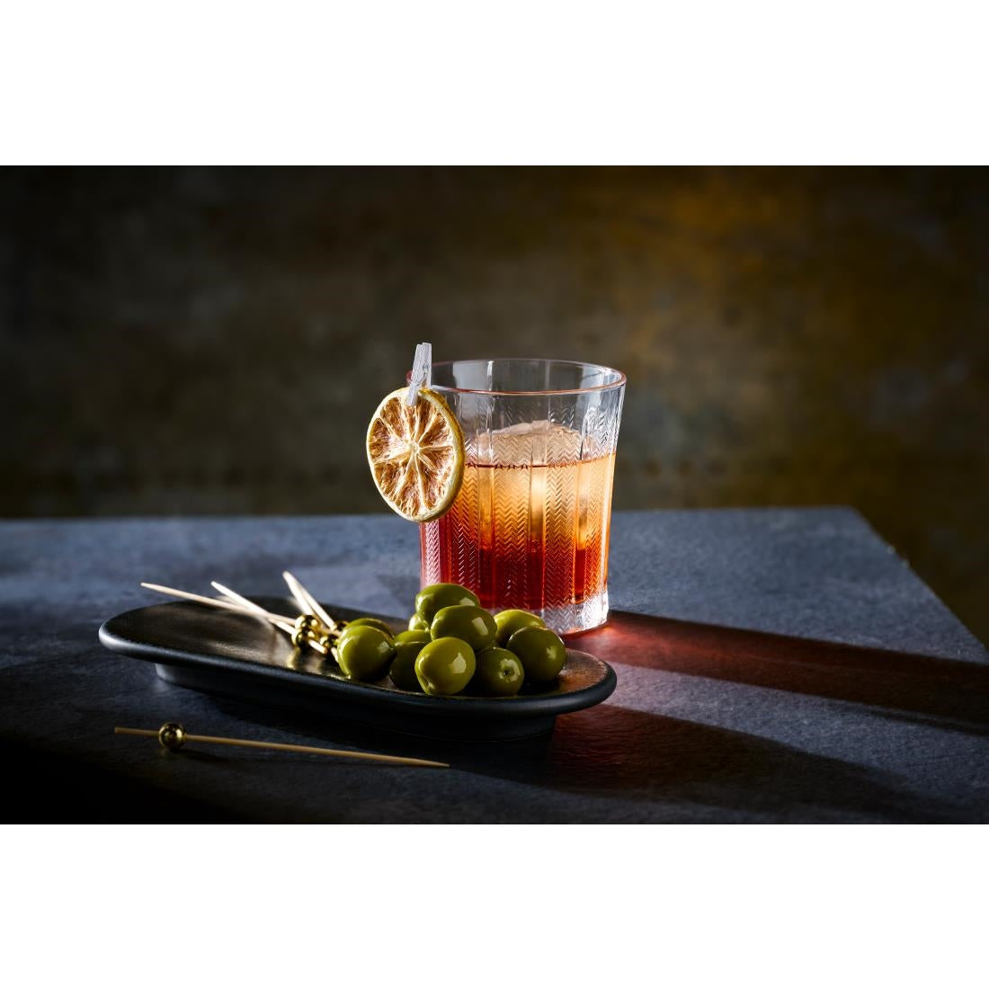 Onis Mosaic Double Old Fashioned Glasses 355ml (6 Pack)