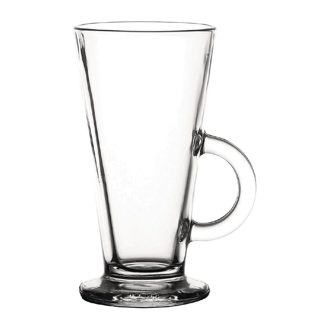 Pasabahce Toughened Columbia Latte Glasses 280ml (Pack 24)