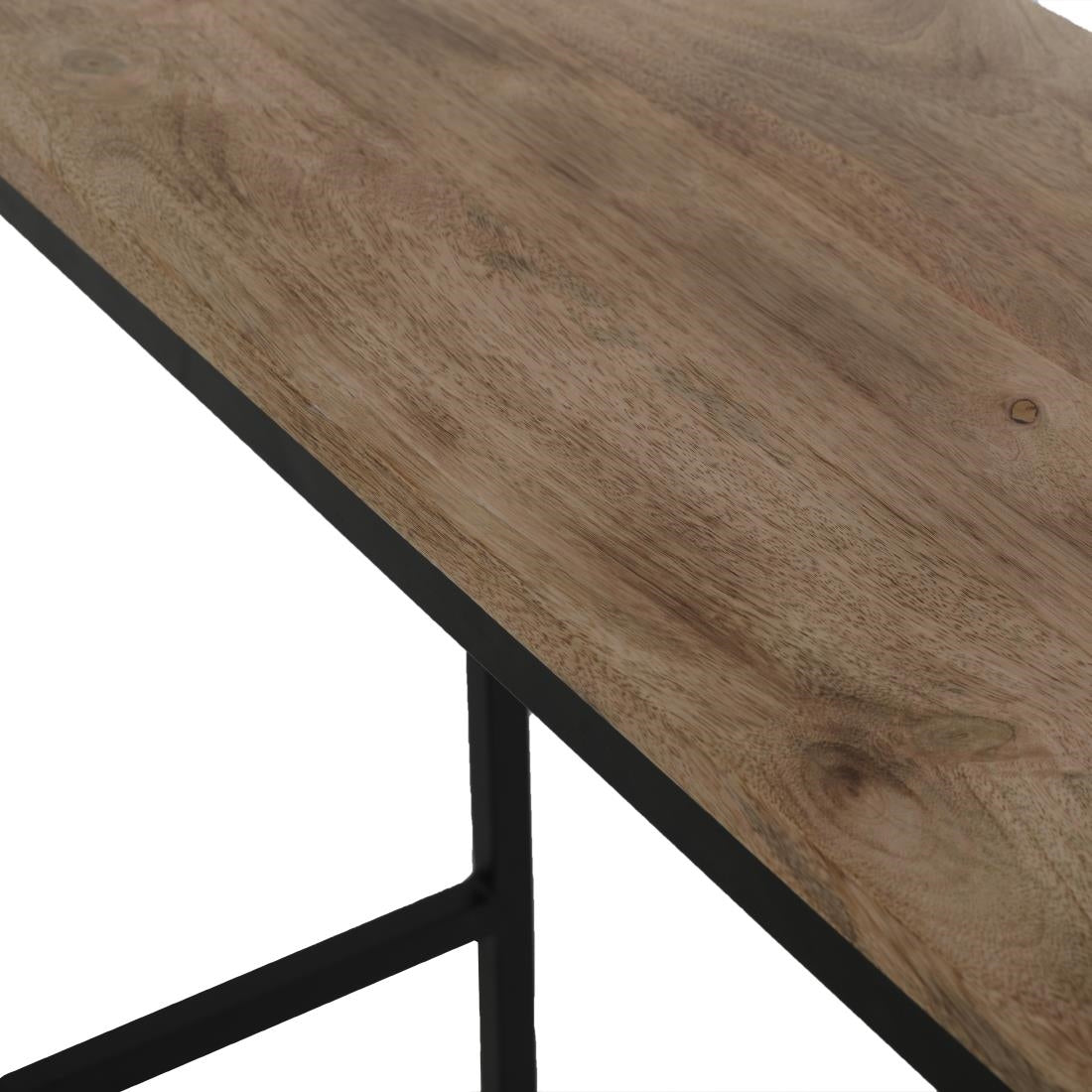 Bolero Jackson Mango Wood Console Bar Table