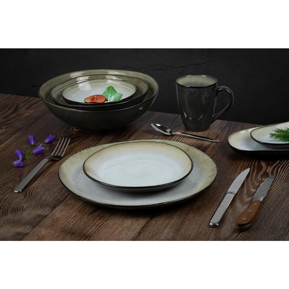 Amefa Médard De Noblat Shadow Pearl Bowls 135mm (6 Pack)