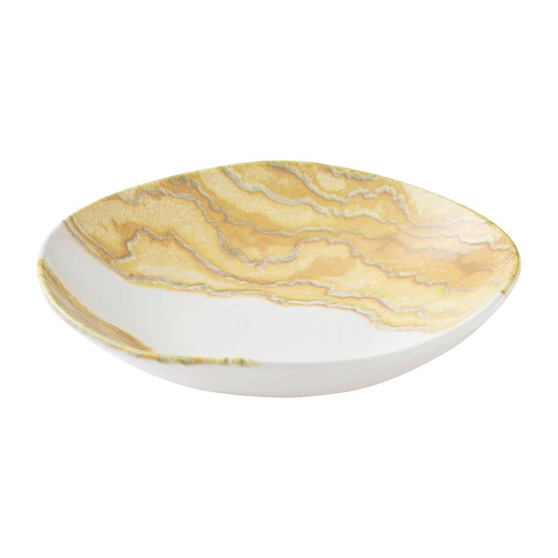 Churchill Tide Organic Coupe Bowls Gold 220mm (6 Pack)