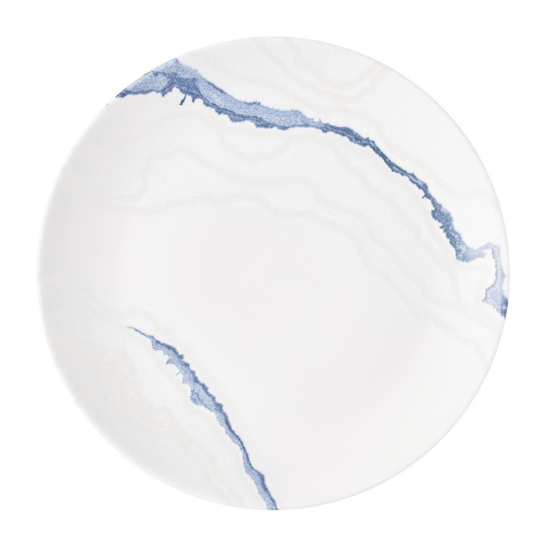 Churchill Tide Coupe Plates Blue 260mm (12 Pack)