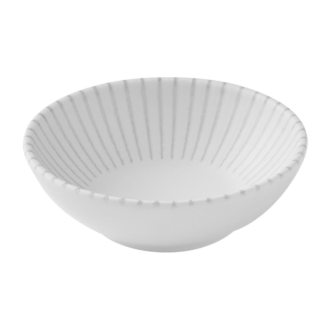 Churchill Era Contour Shallow Bowls Grey 116mm (12 Pack)
