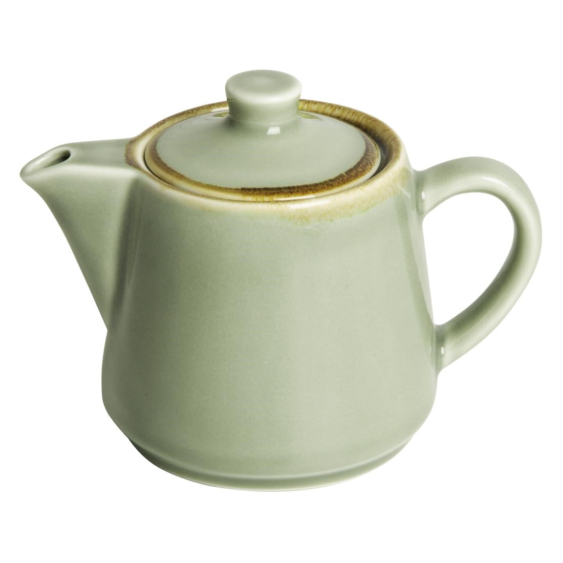 Olympia Kiln Teapots Moss 650ml (4 Pack)