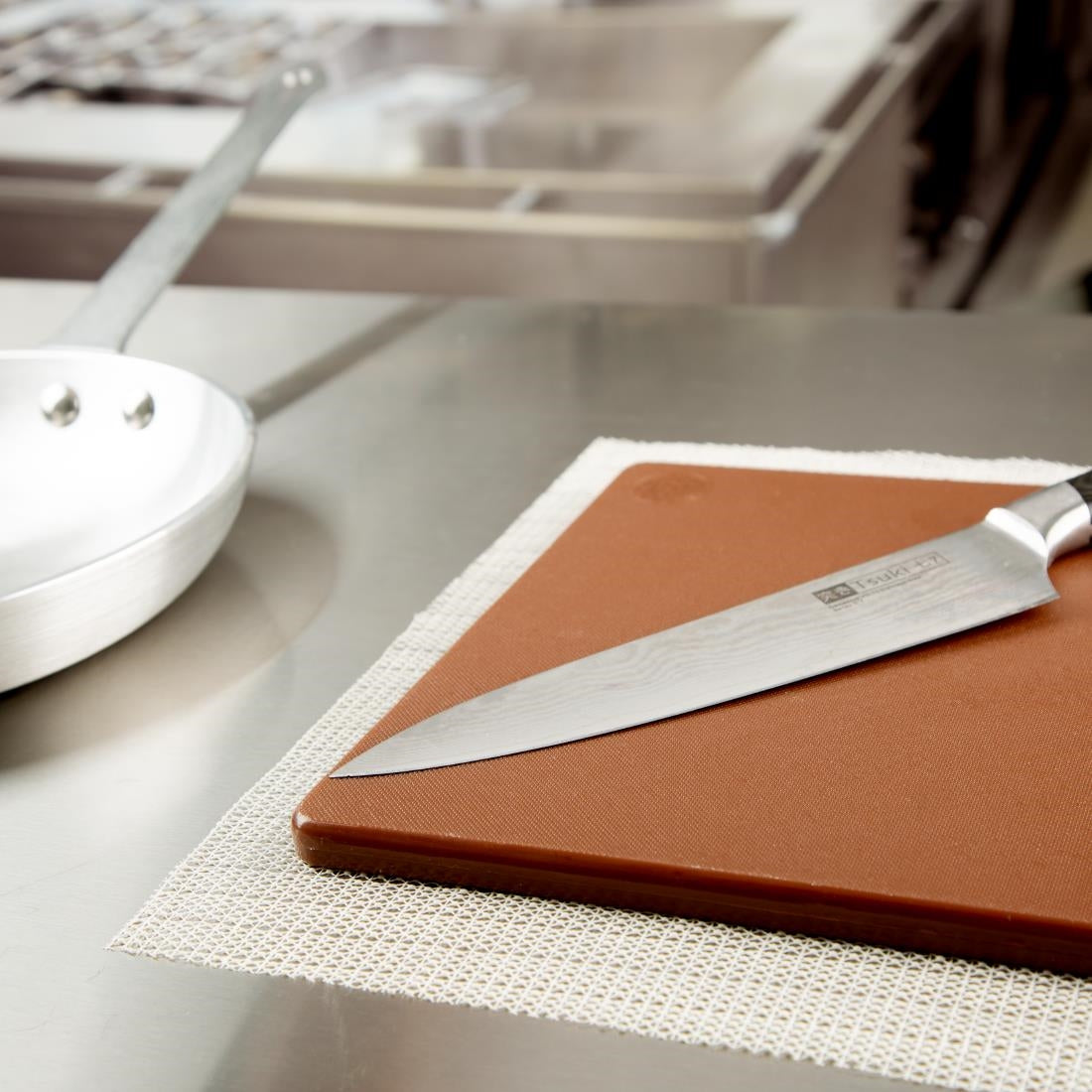 Vogue Non-slip Chopping Board Mat 1500x320mm