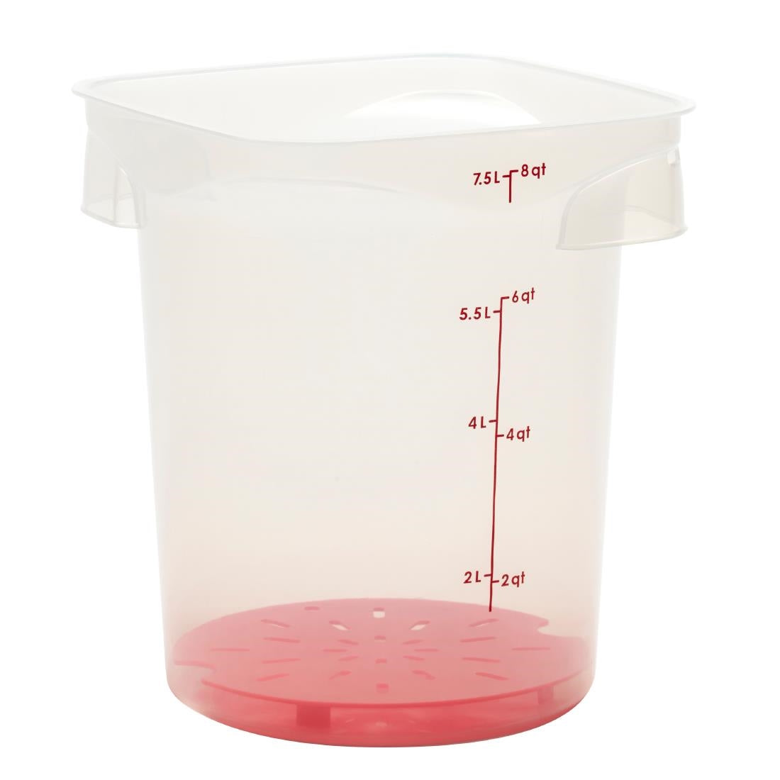 Cambro FreshPro CamRounds Drain Shelf Red