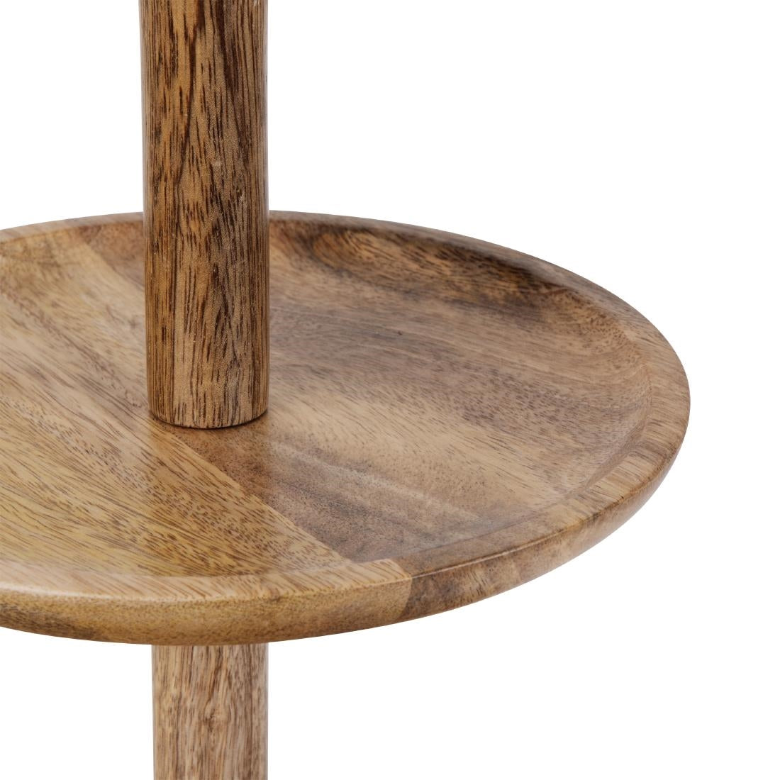 Olympia Mango Wood 2-Tier Stand 280x320mm