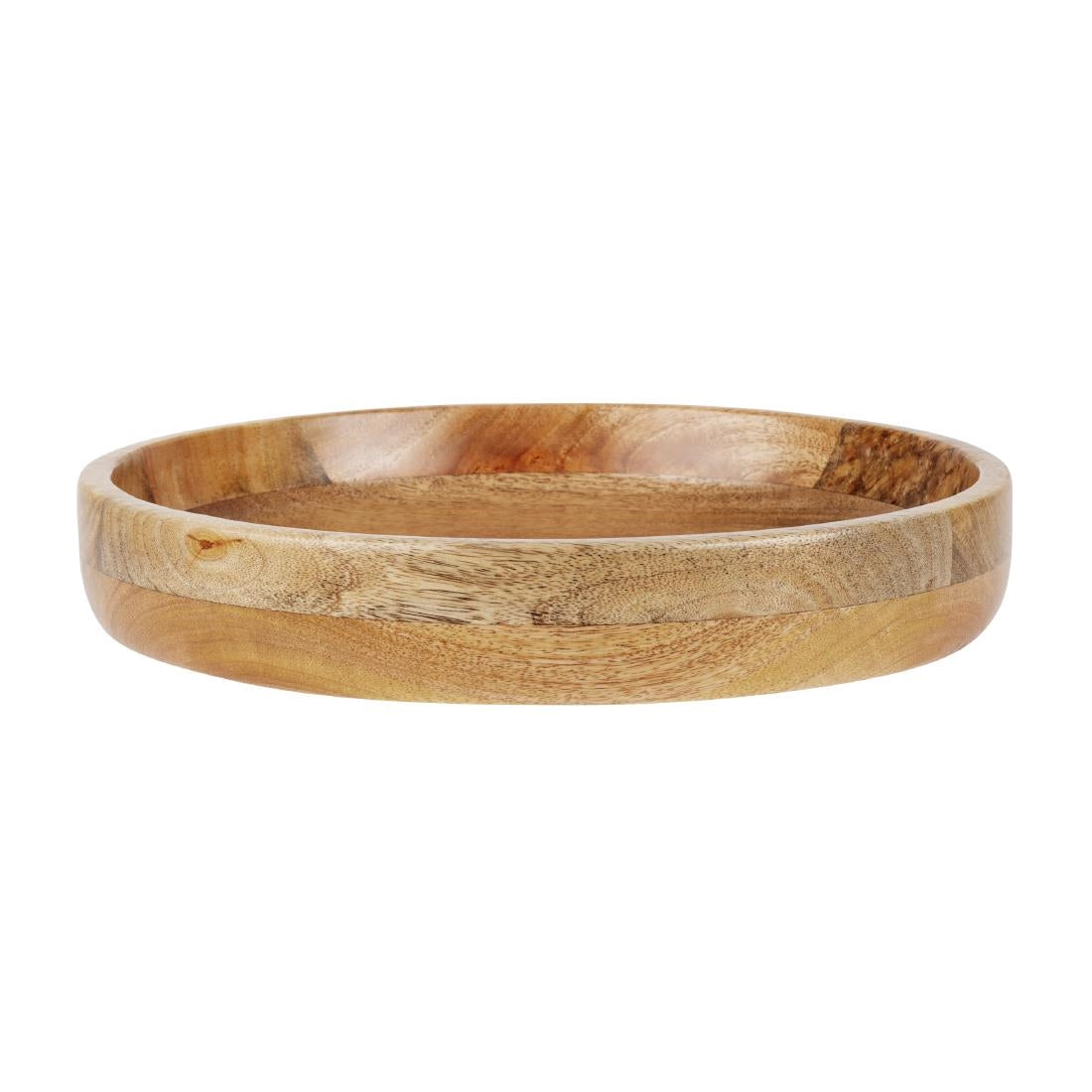 Olympia Mango Wood Round Display Tray 300mm