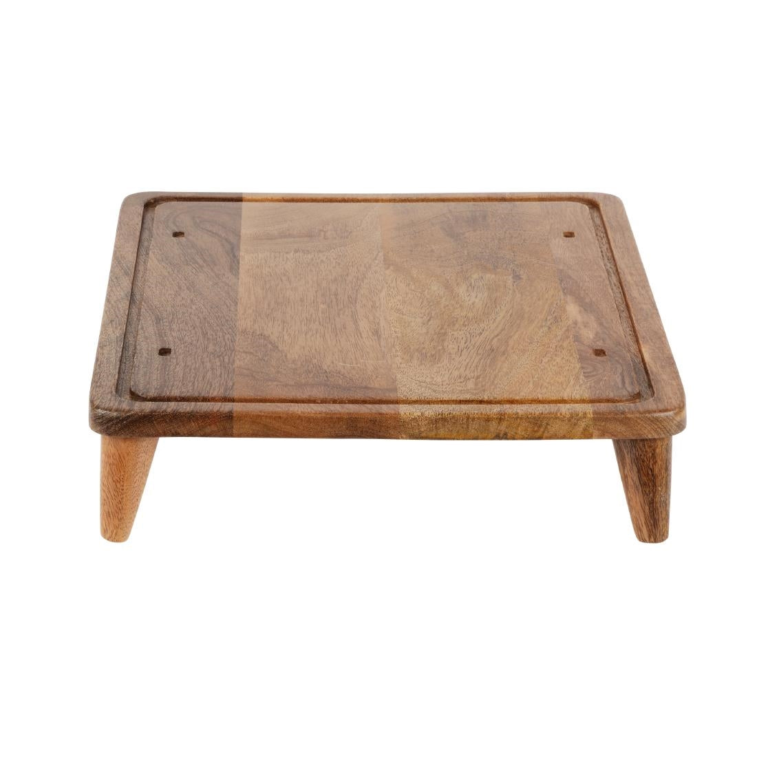 Olympia Mango Wood Standing Tray GN 1/2