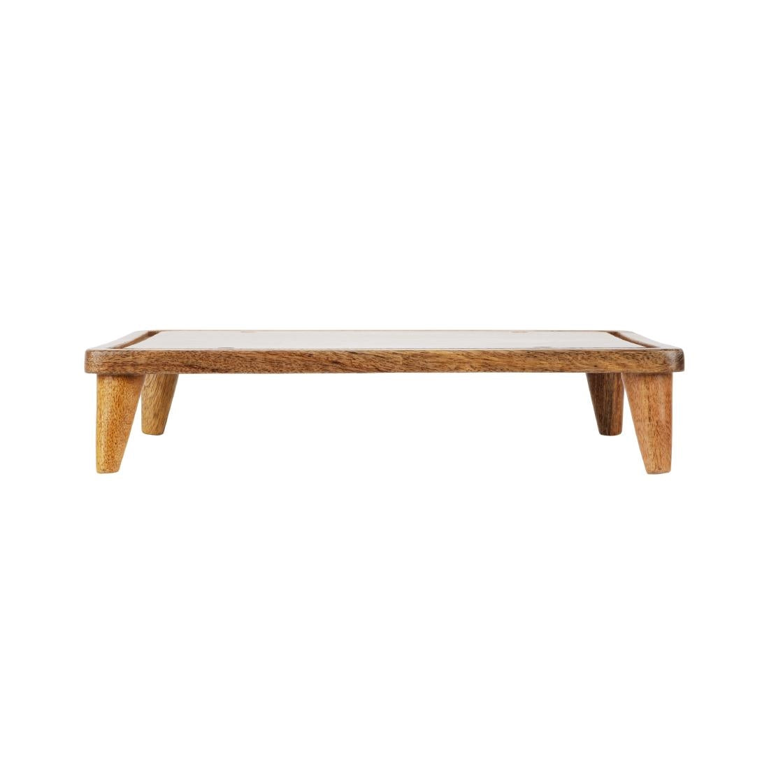 Olympia Mango Wood Standing Tray GN 1/2