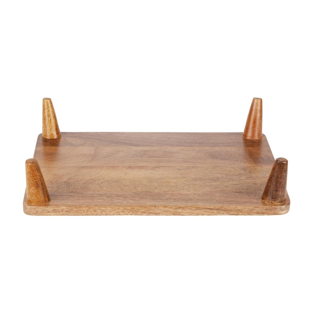 Olympia Mango Wood Standing Tray GN 1/2