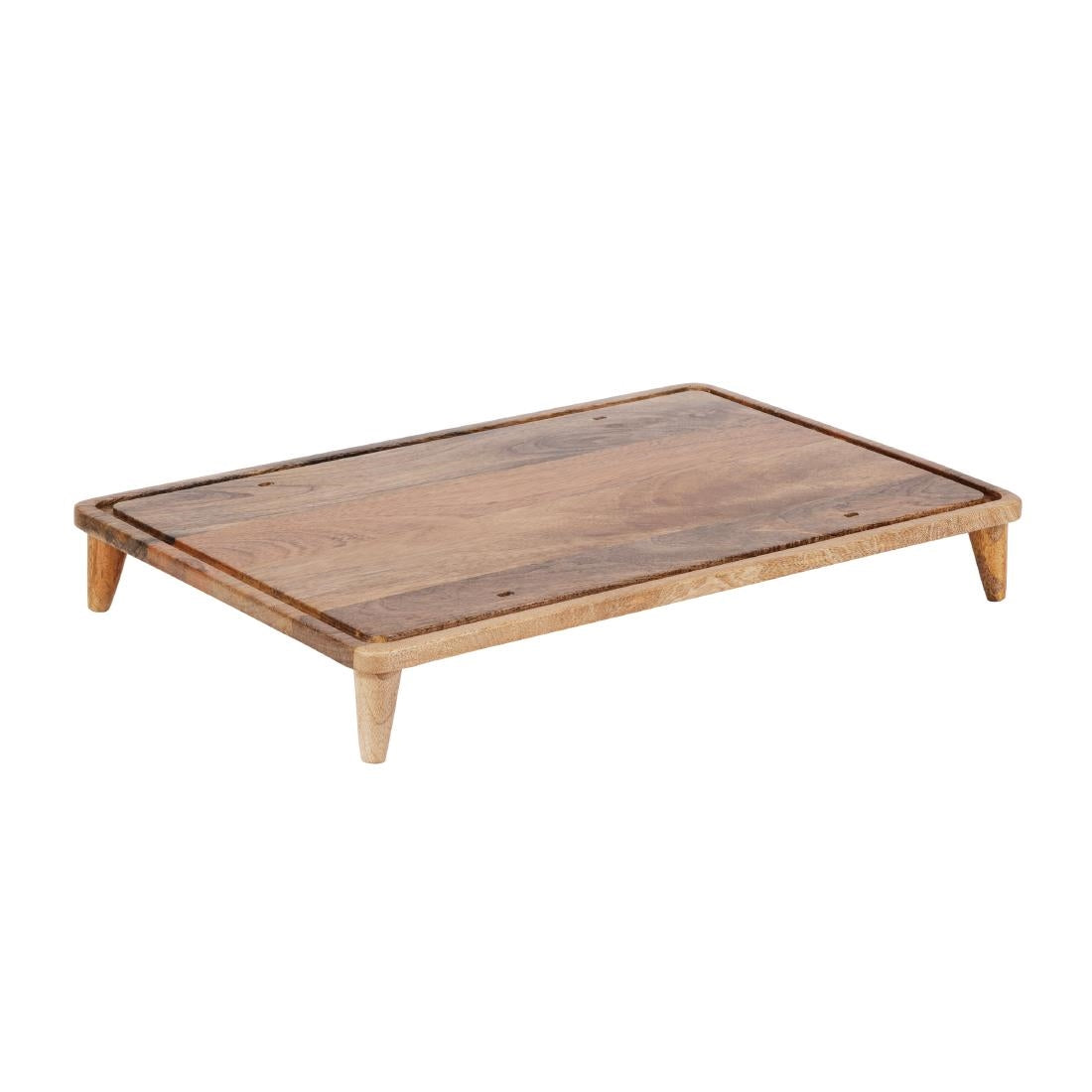 Olympia Mango Wood Standing Tray GN 1/1