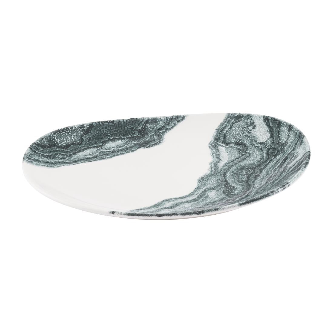 Churchill Inked Tide Opal Plates Black 280mm (12 Pack)