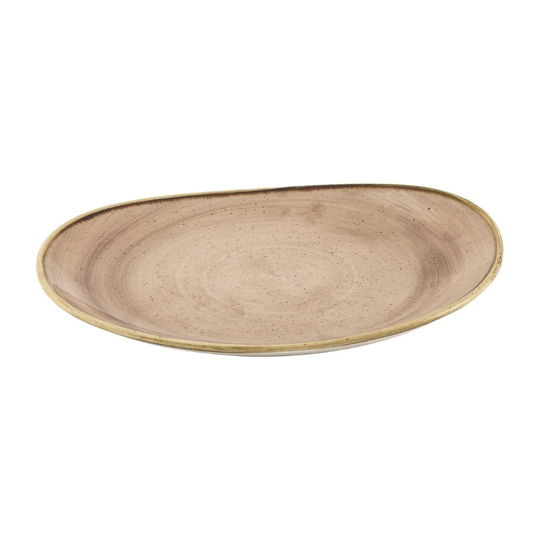 Churchill Stonecast Opal Plates Truffle 280mm (12 Pack)