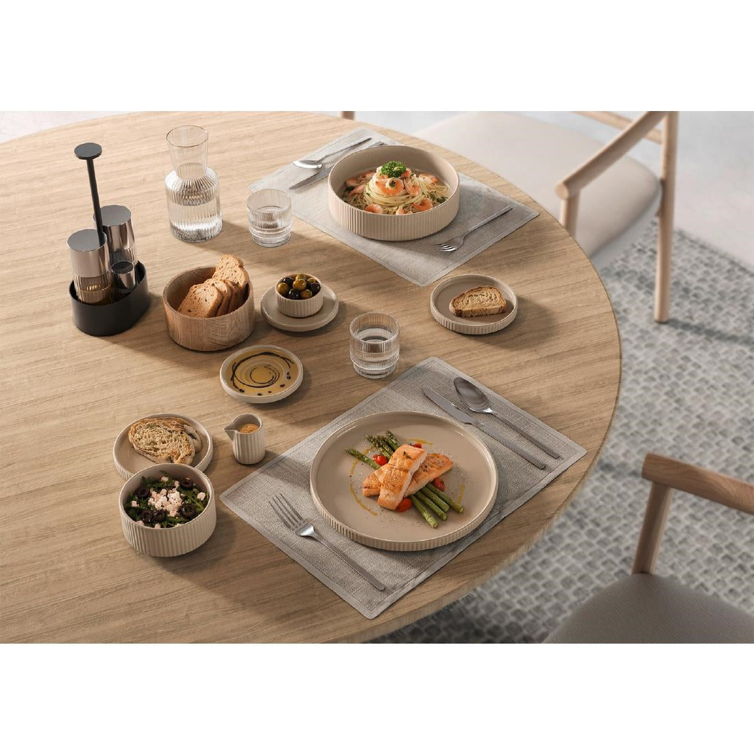 APS THE GRID Glass Bowls 60mm (12 Pack)