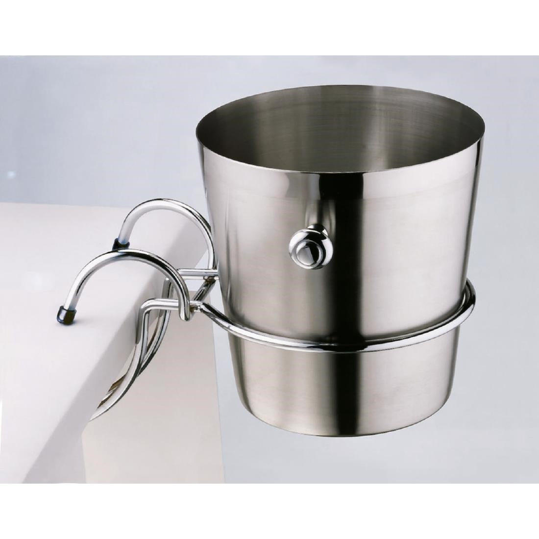 Elia Satin Stainless Steel Wine Cooler 200mm