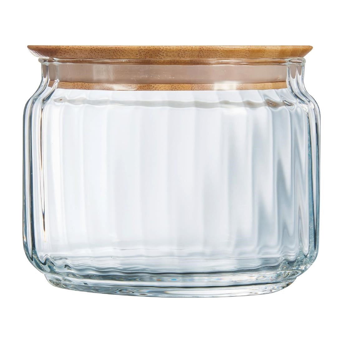 Luminarc Nova Jars with Bamboo Lids 500ml (6 Pack)