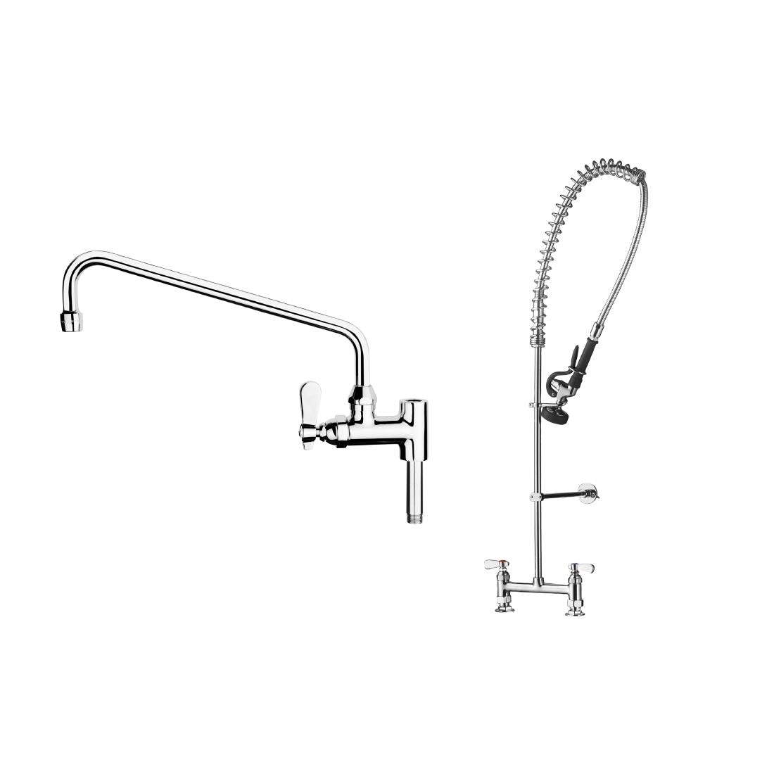 Vogue Monobloc Pre-Rinse Spray with Mid Tap