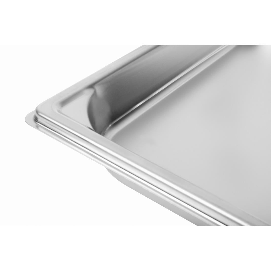 Matfer Bourgeat Stainless Steel 1/1 Gastronorm Tray 40mm