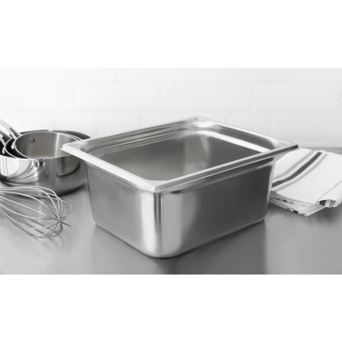 Matfer Bourgeat Stainless Steel 1/2 Gastronorm Tray 150mm