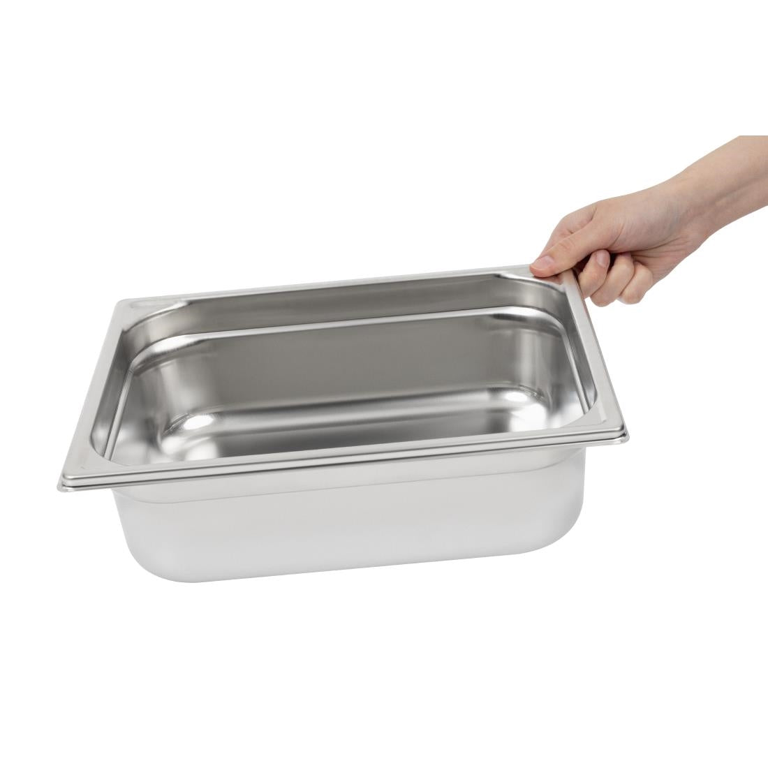 Matfer Bourgeat Stainless Steel 1/2 Gastronorm Tray 100mm