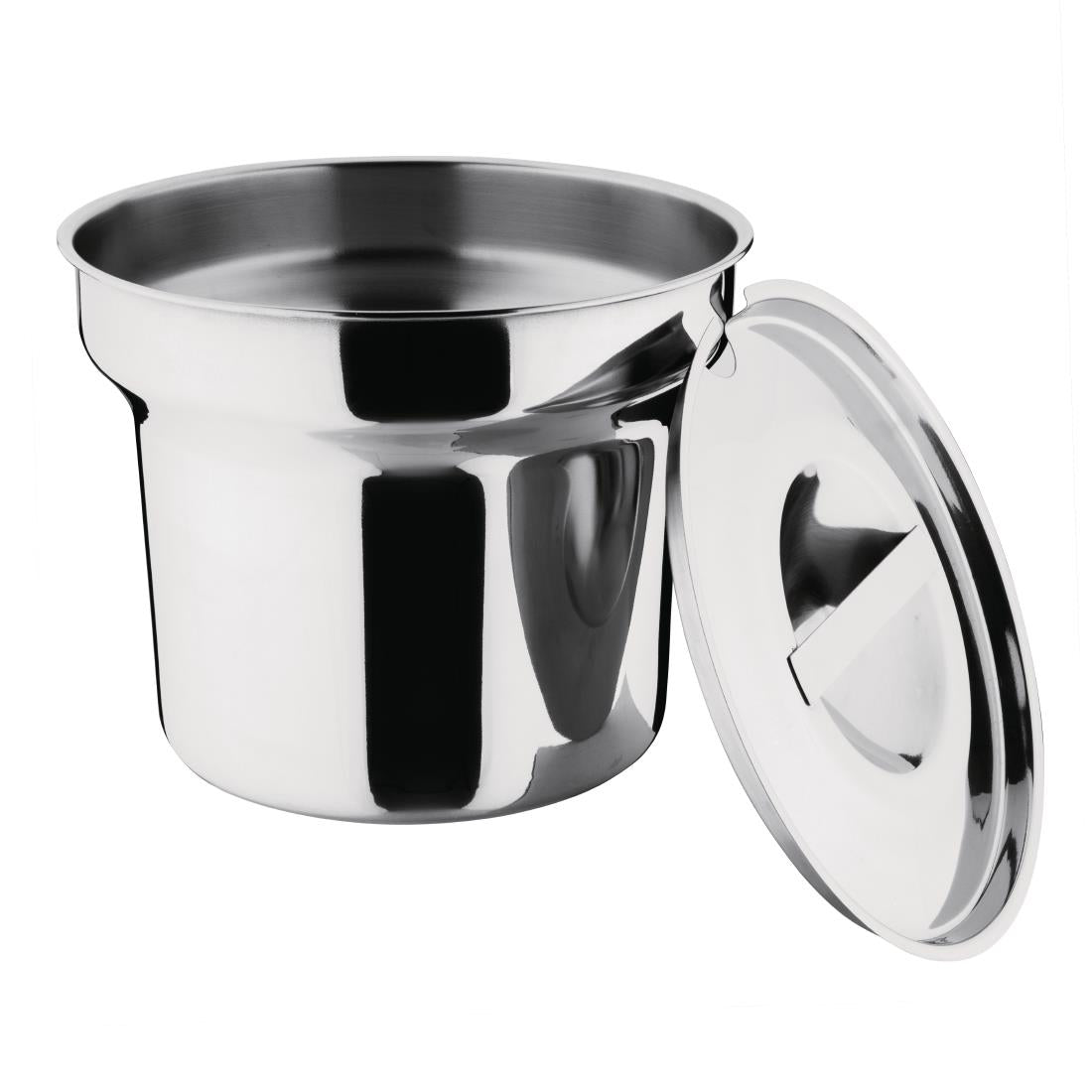 Vogue Bain Marie Pot with Lid 22cm