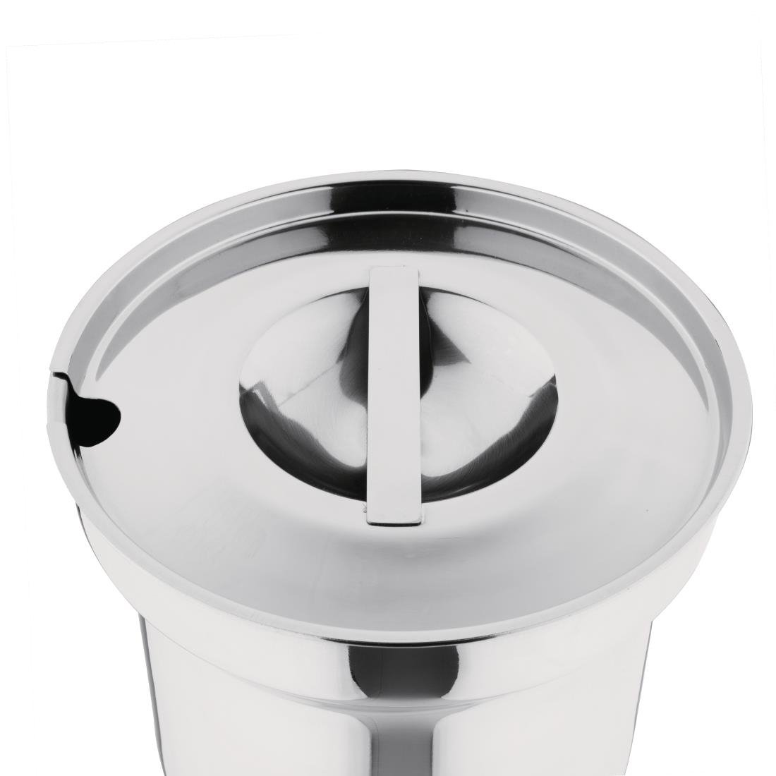 Vogue Bain Marie Pot with Lid 22cm