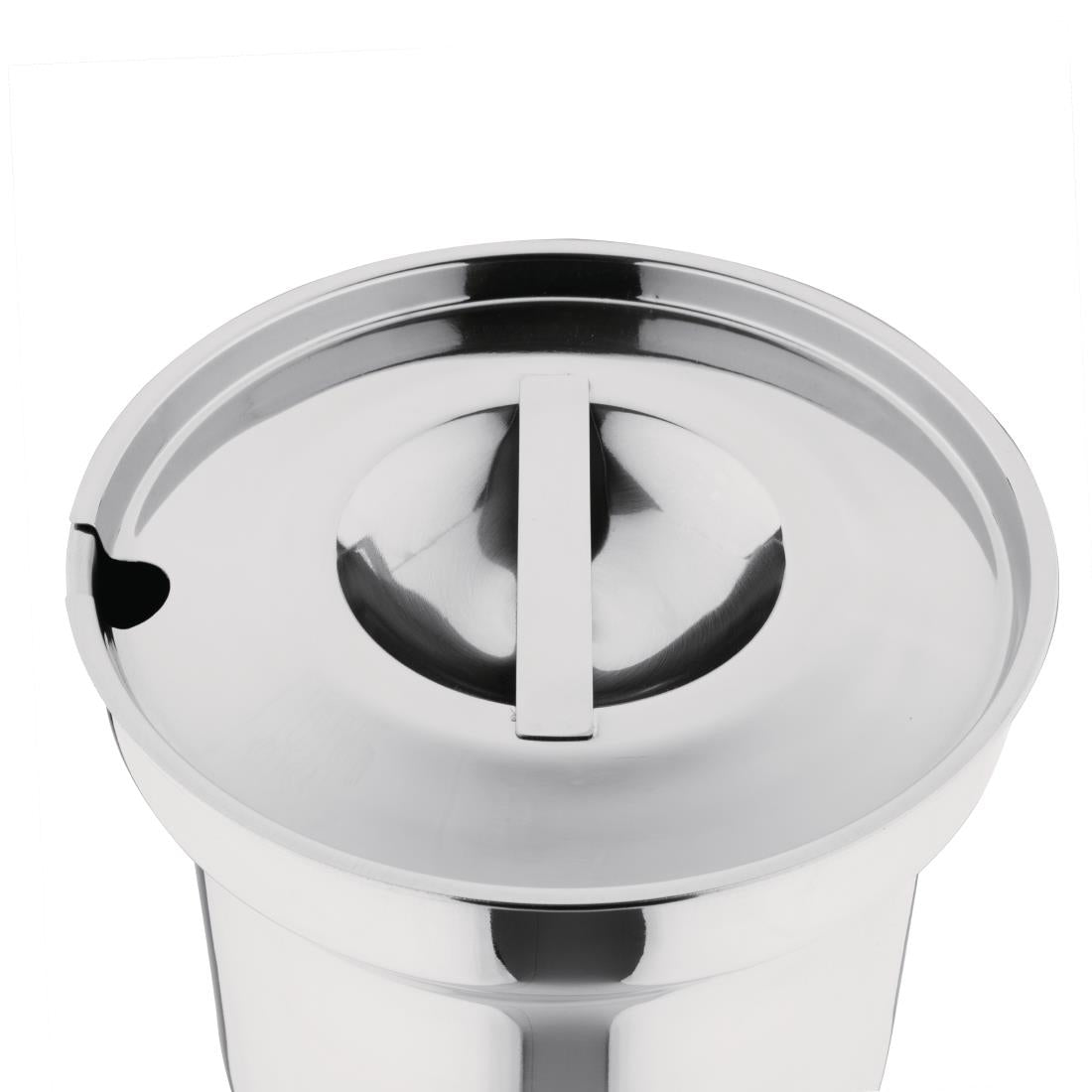 Vogue Bain Marie Pot with Lid 22cm