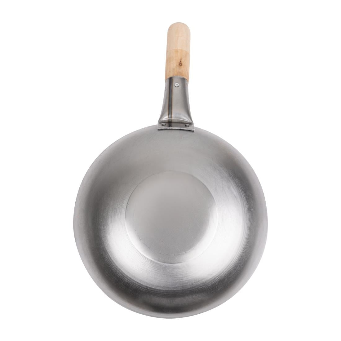 Vogue Mild Steel Flat Base Wok 254mm