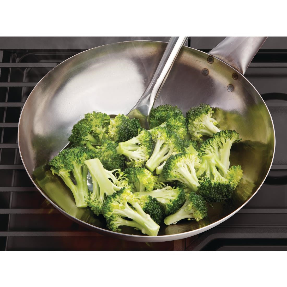 Vogue Mild Steel Flat Base Wok 254mm