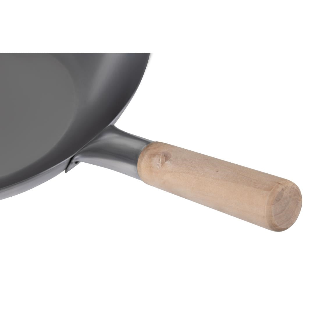 Vogue Mild Steel Flat Base Wok 356mm