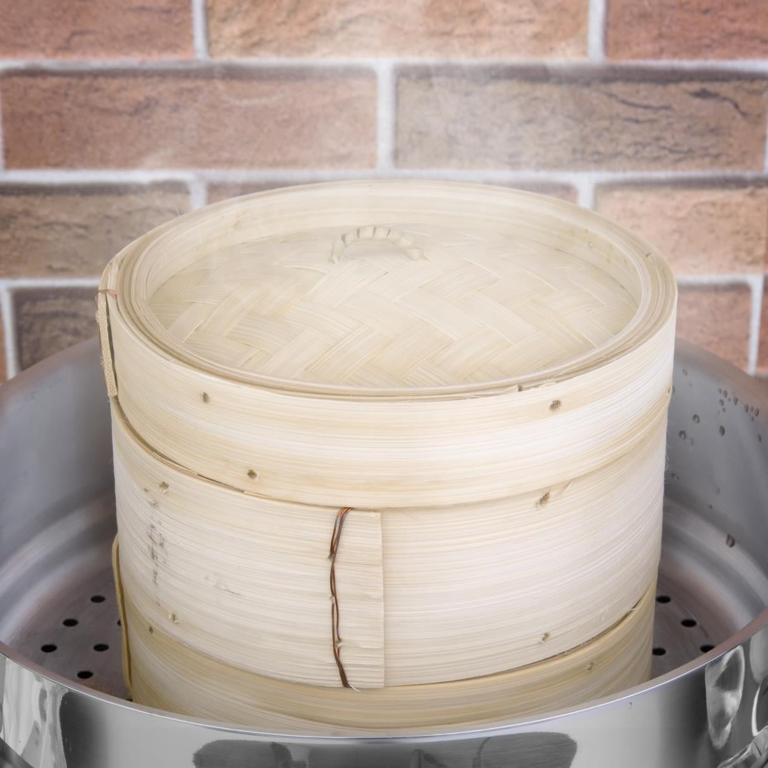 Vogue Bamboo Food Steamer 152mm