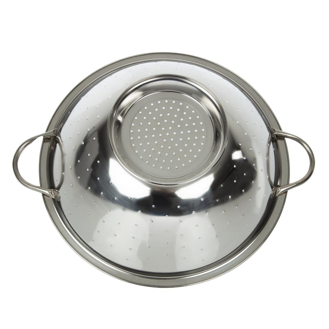 Vogue Stainless Steel Colander 14"