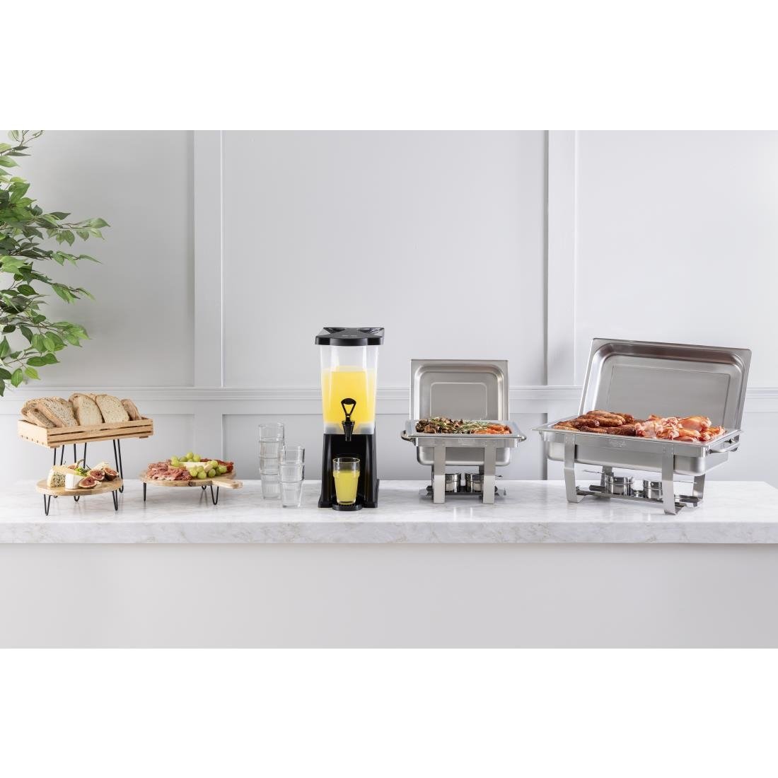 Olympia Beverage Dispenser Polypropylene Black 12Ltr
