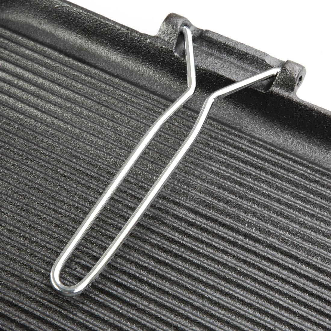 Vogue Cast Iron Grill Pan 22cm