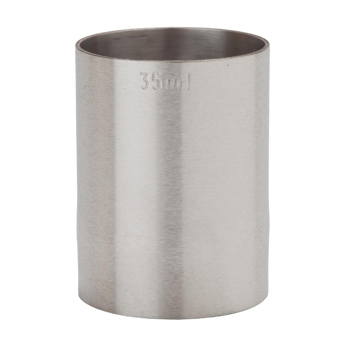 Beaumont Stainless Steel Thimble Measure 35ml CE Marked