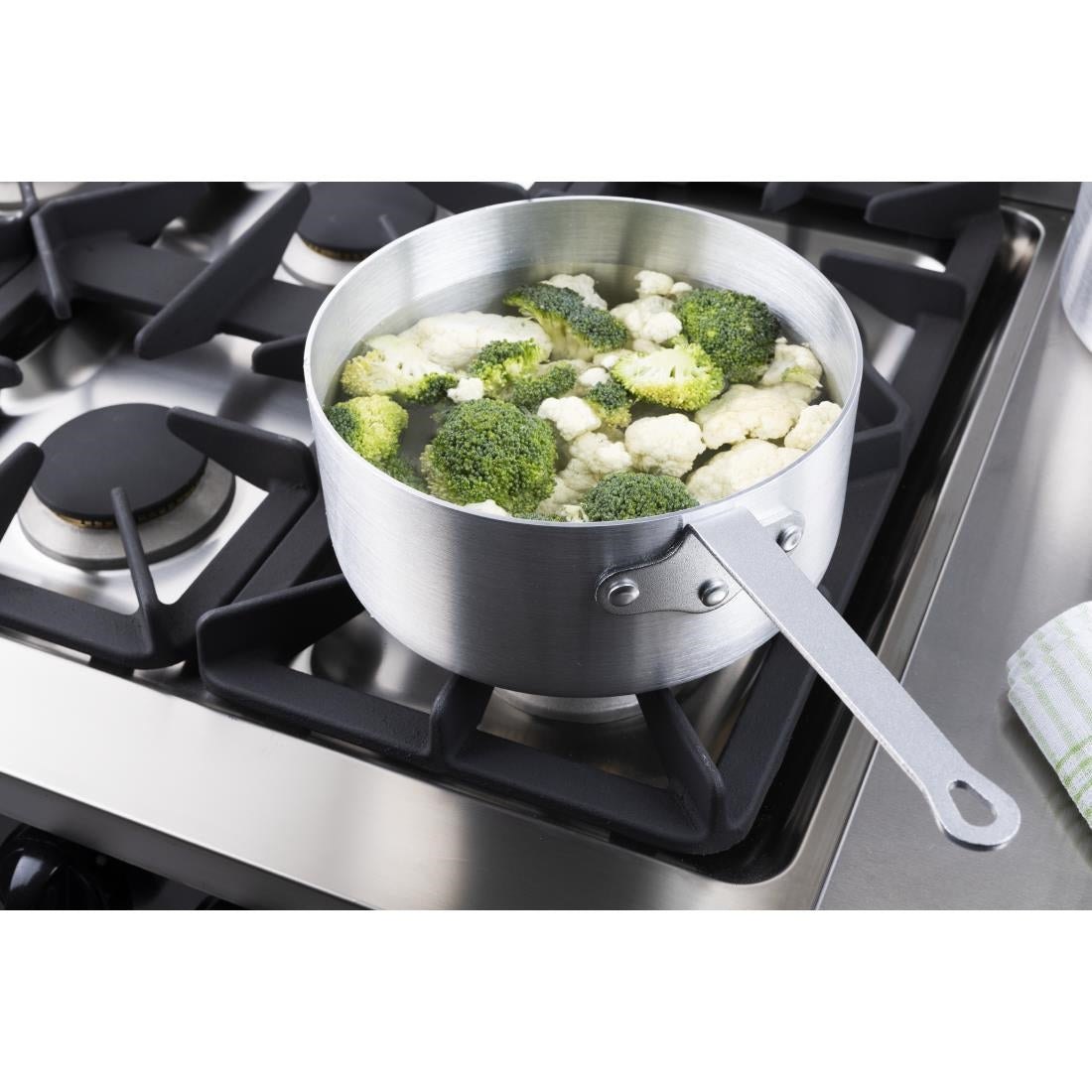 Vogue Aluminium Saucepan 24cm