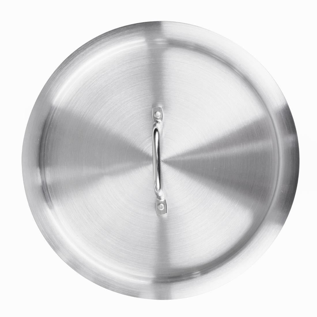 Vogue Aluminium Double Boiler Pan with Lid 28cm