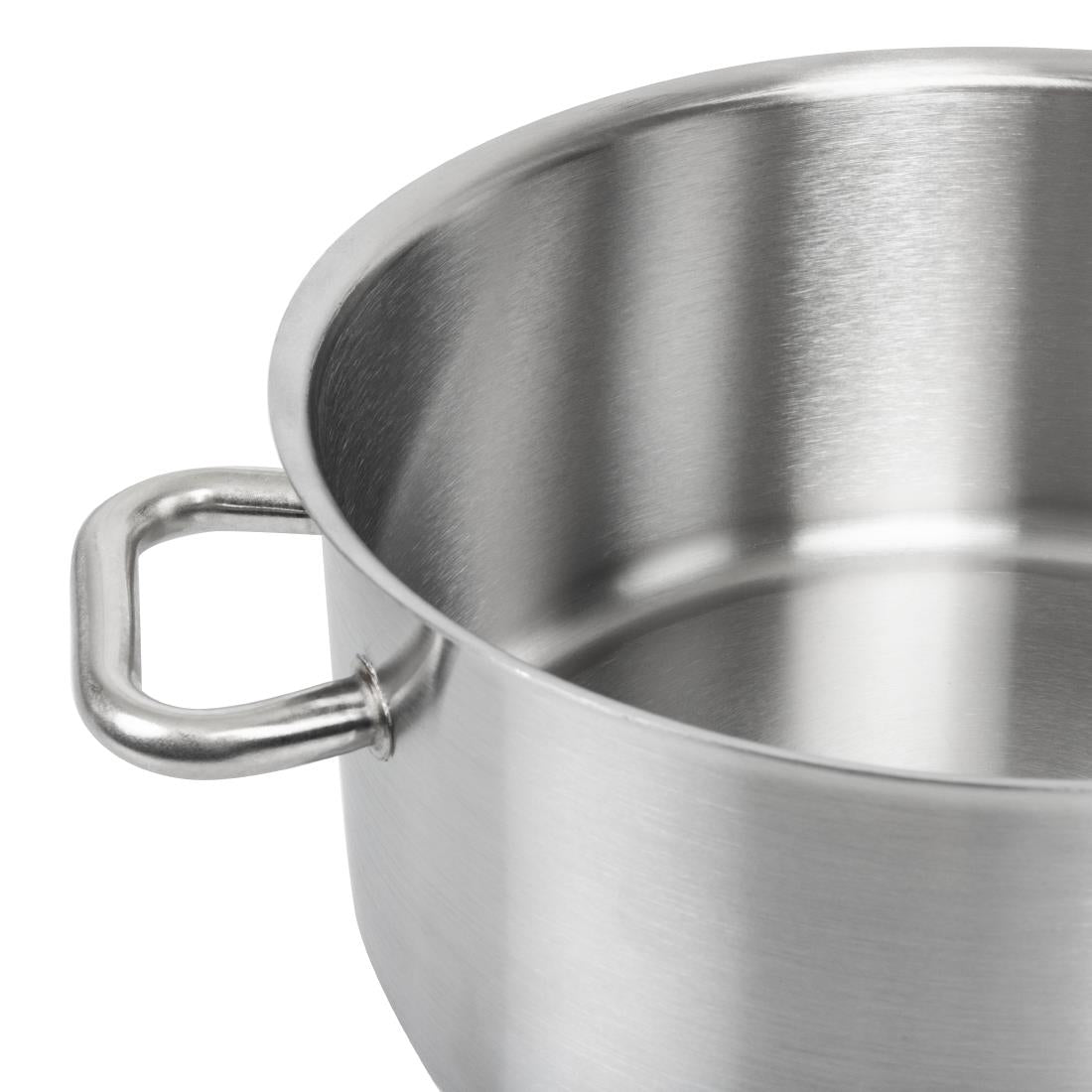 Matfer Bourgeat Excellence Stainless Steel Casserole Pan 24cm