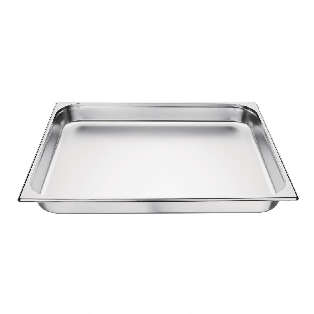 Vogue Stainless Steel 2/1 Gastronorm Tray 65mm