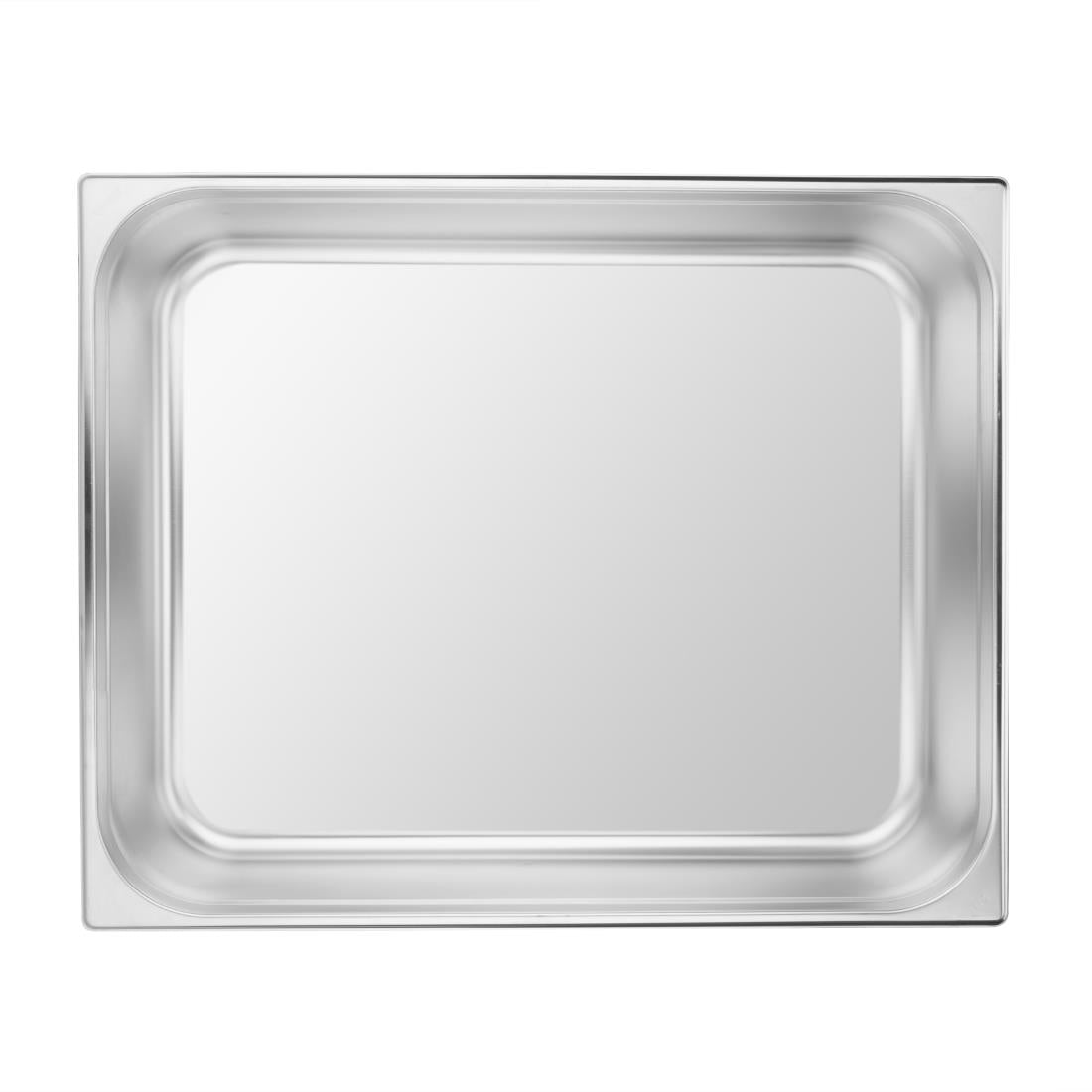 Vogue Stainless Steel 2/1 Gastronorm Tray 150mm