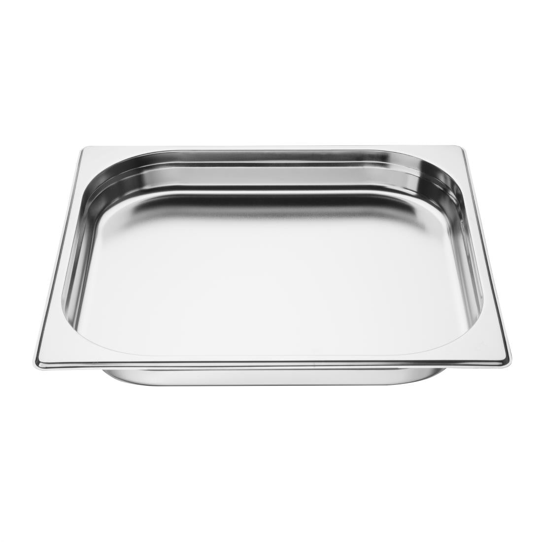 Vogue Stainless Steel 2/3 GN Pan 40mm