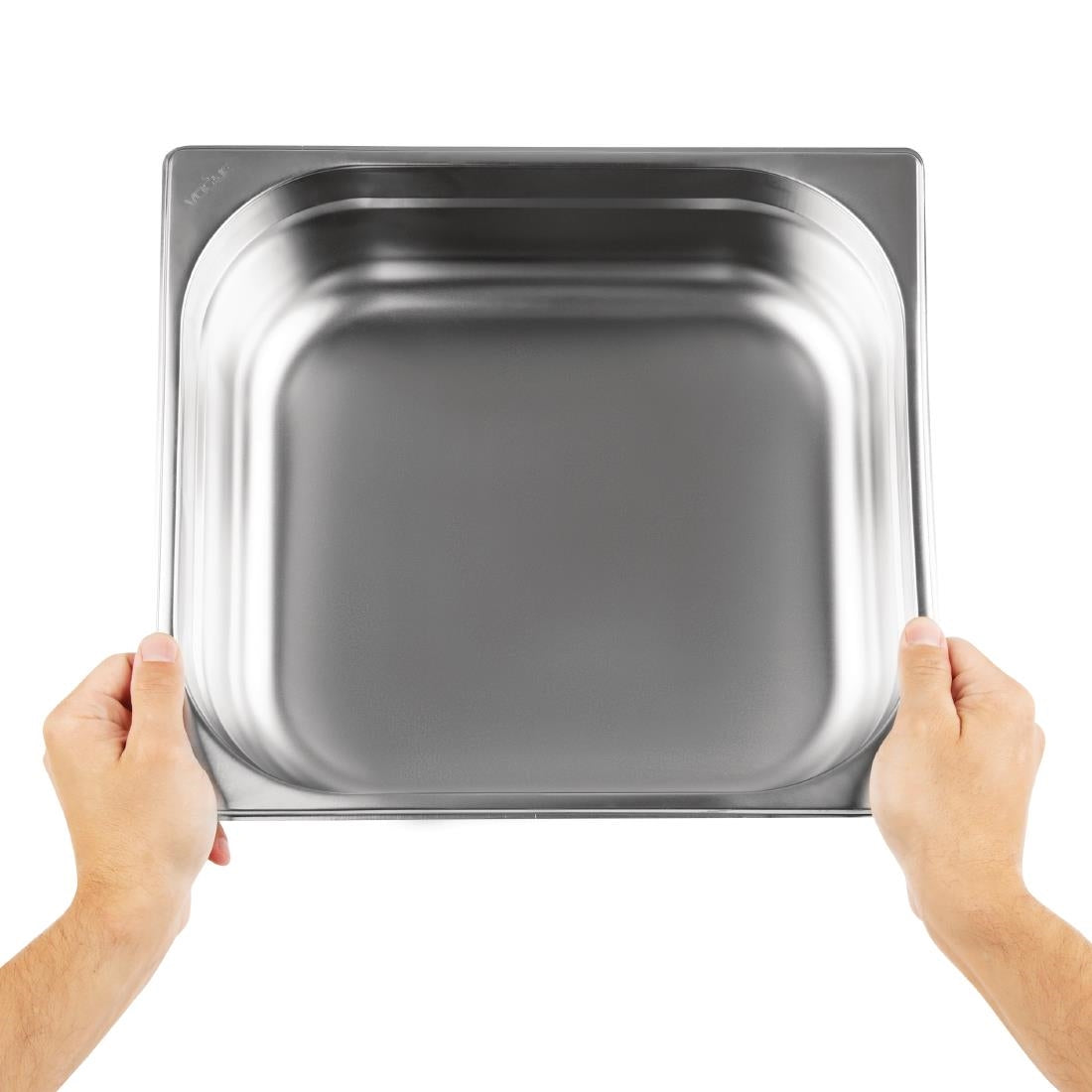 Vogue Stainless Steel 2/3 Gastronorm Tray 100mm