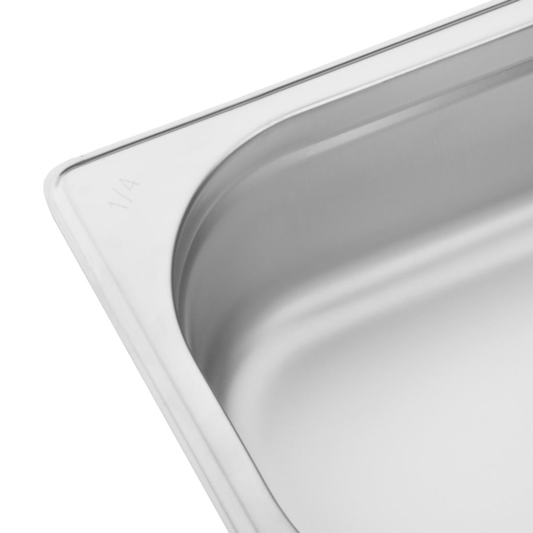 Vogue Stainless Steel 1/4 Gastronorm Tray 65mm