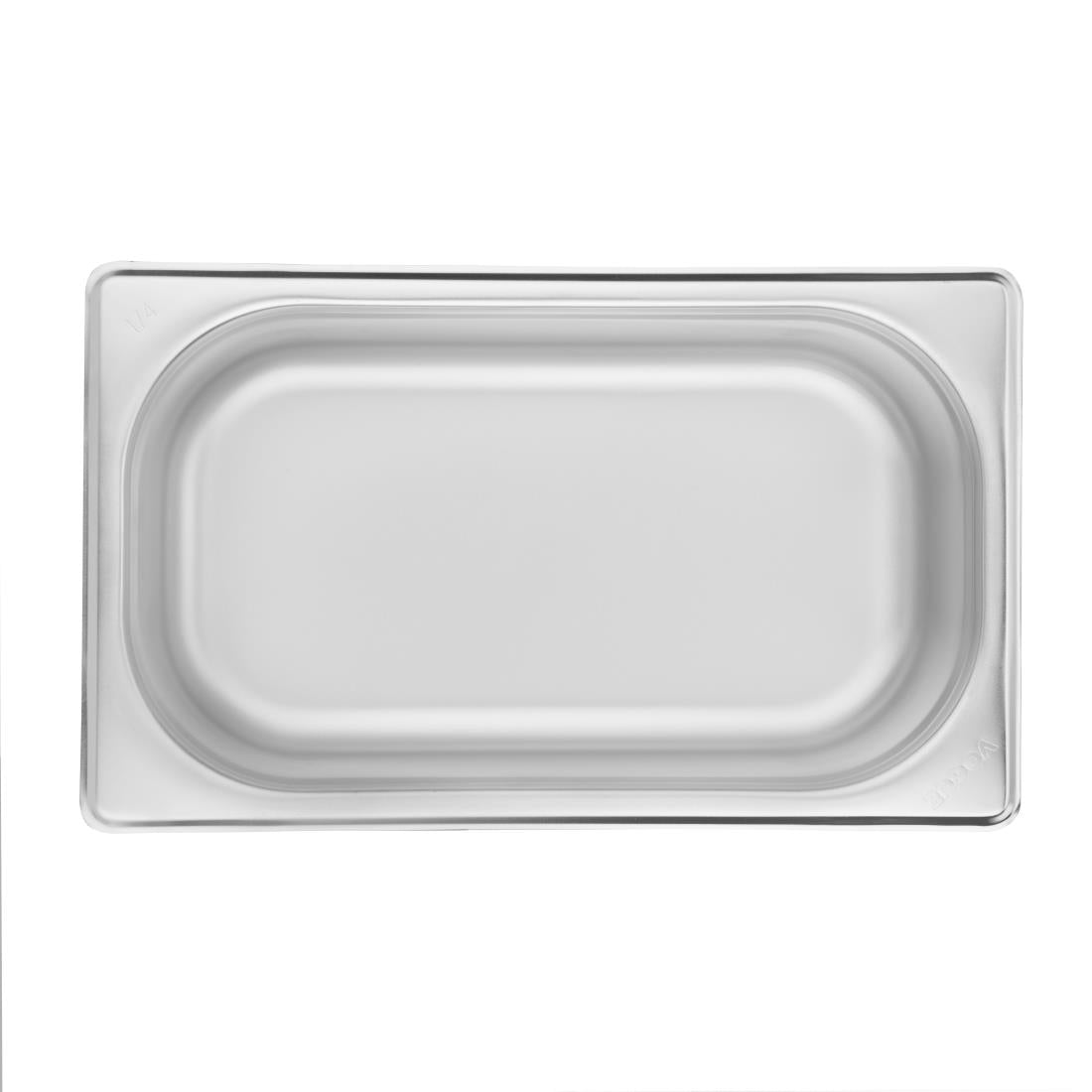 Vogue Stainless Steel 1/4 Gastronorm Tray 65mm