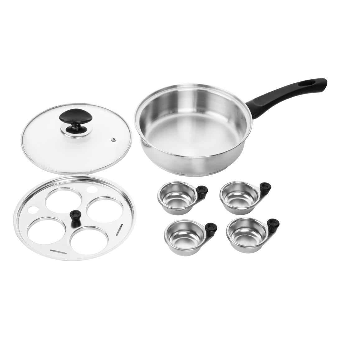 Vogue Stainless Steel Egg Poacher 22cm